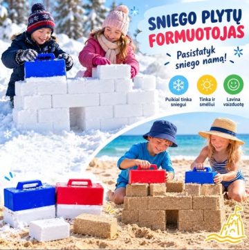 SNIEGO PLYTŲ FORMUOTOJAS - Toys Plius