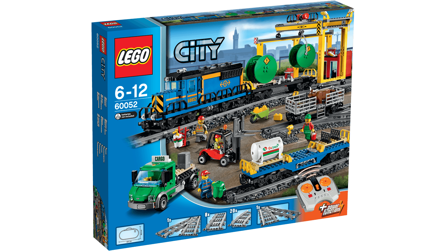 LEGO konstruktorius City Krovininis traukinys 60052