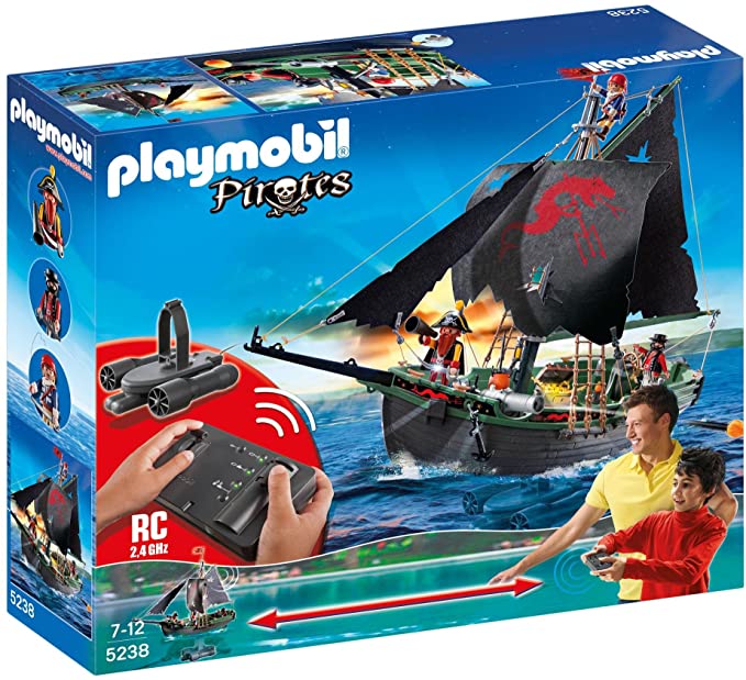 Playmobil piratų laivas su RC 5238
