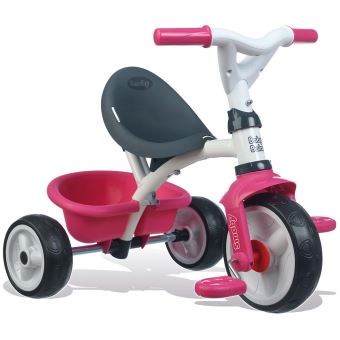 Tricycle-Smoby-Baby-Balade-2-Rose-roues-silencieuses.jpg