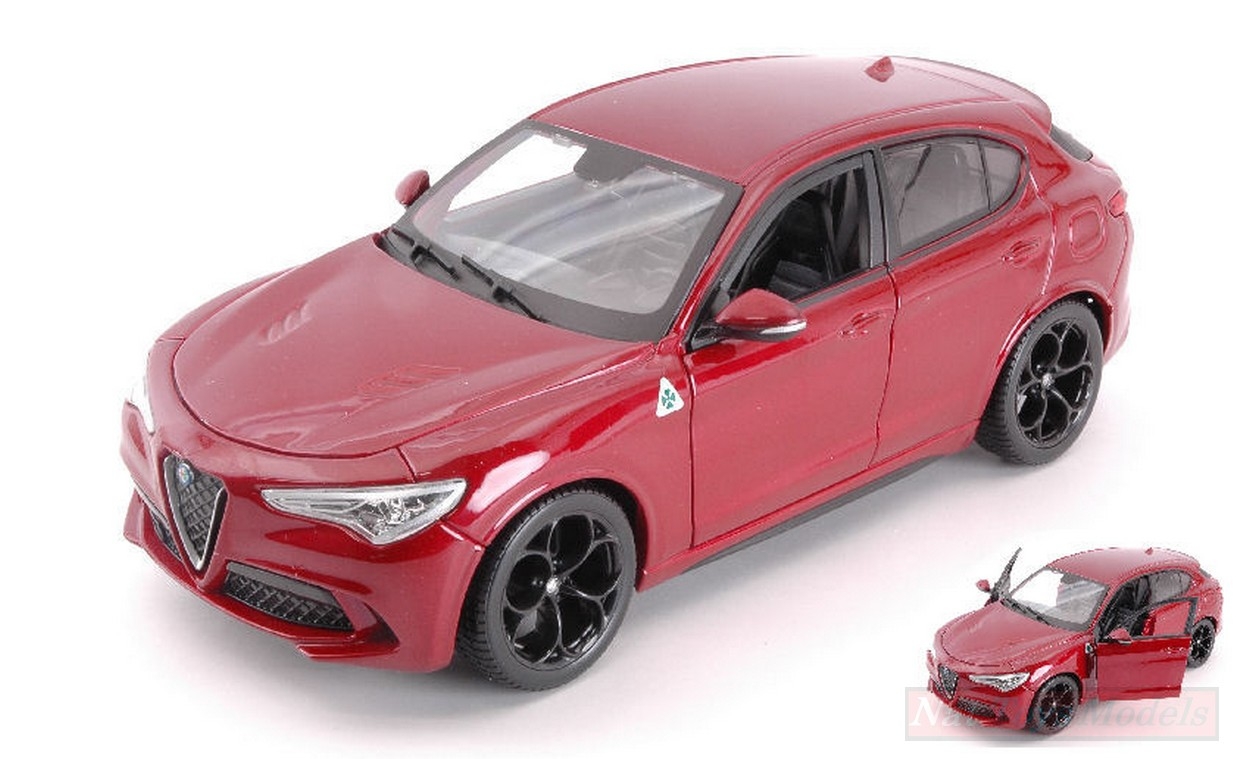 Automodelis Bburago Alfa Romeo Stelvio 1:24