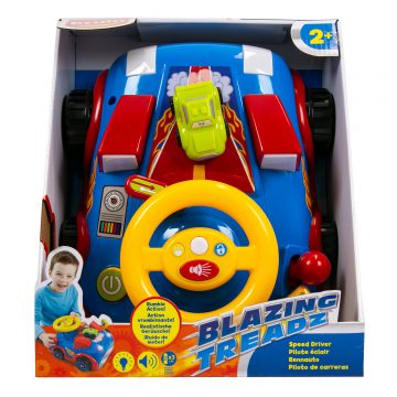 Vairas Bruin Blazing Treadz Speed Driver Toy - Toys Plius