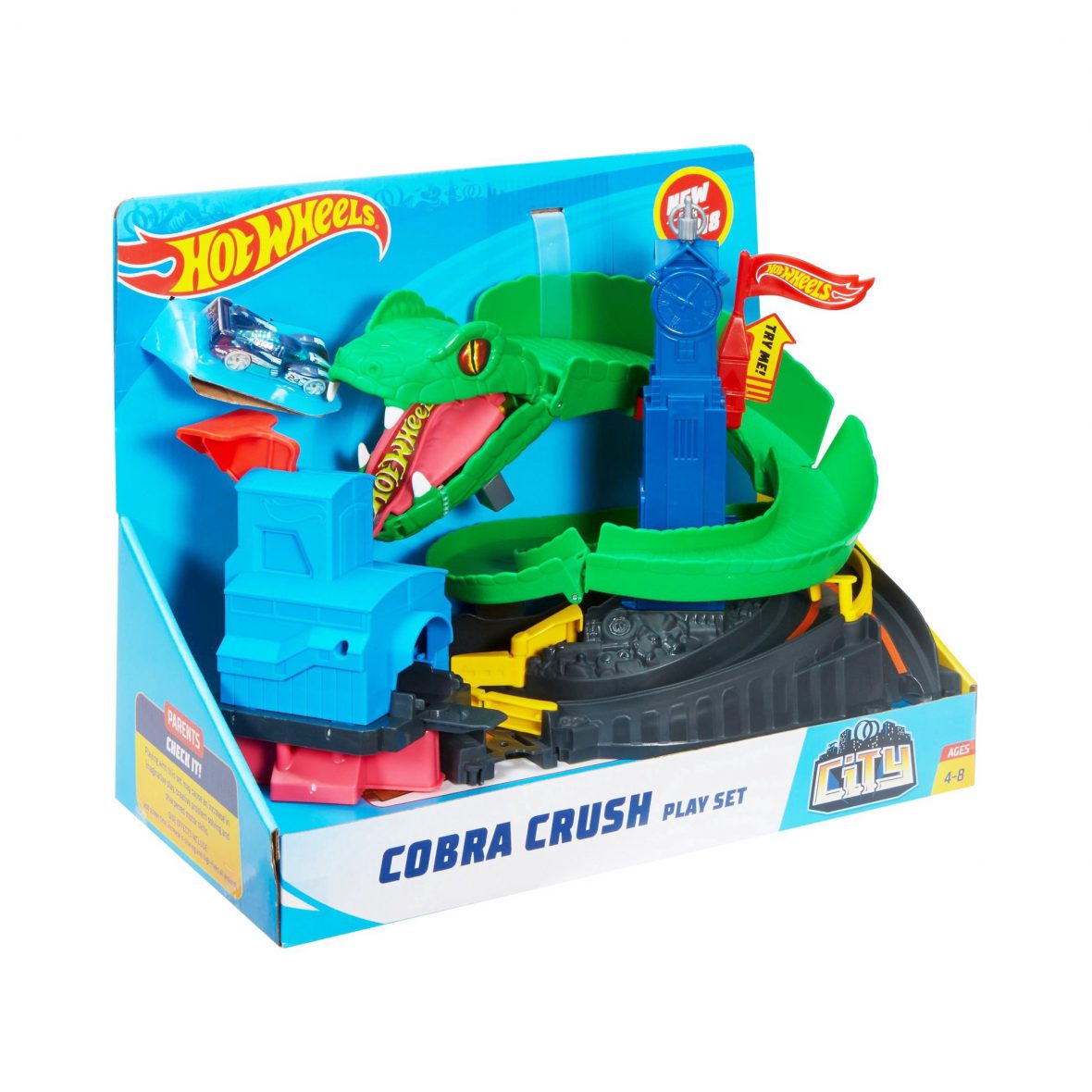 Hot Wheels Trasa Kobros Ataka