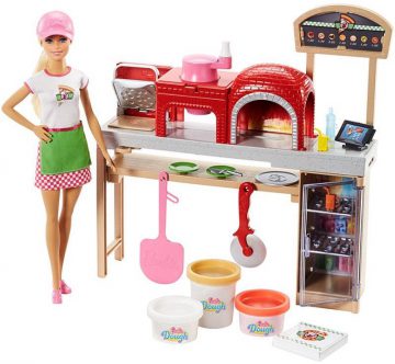 Lėlės Barbie rinkinys „Picerija" - Toys Plius