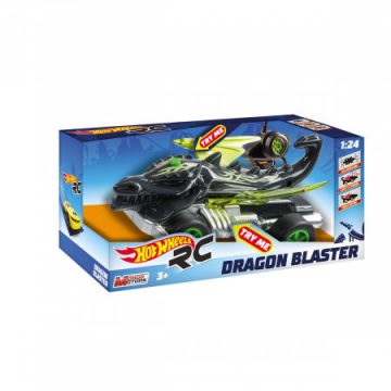 HOT WHEELS automobilis RC Creatures Dragon Blaster, 63503 - Toys Plius