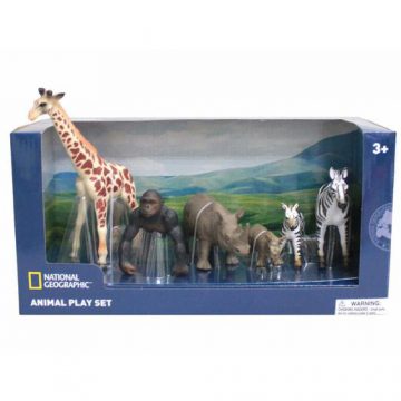 Figūrėlių rinkinys Džiunglių gyvūnai National giographic - Toys Plius