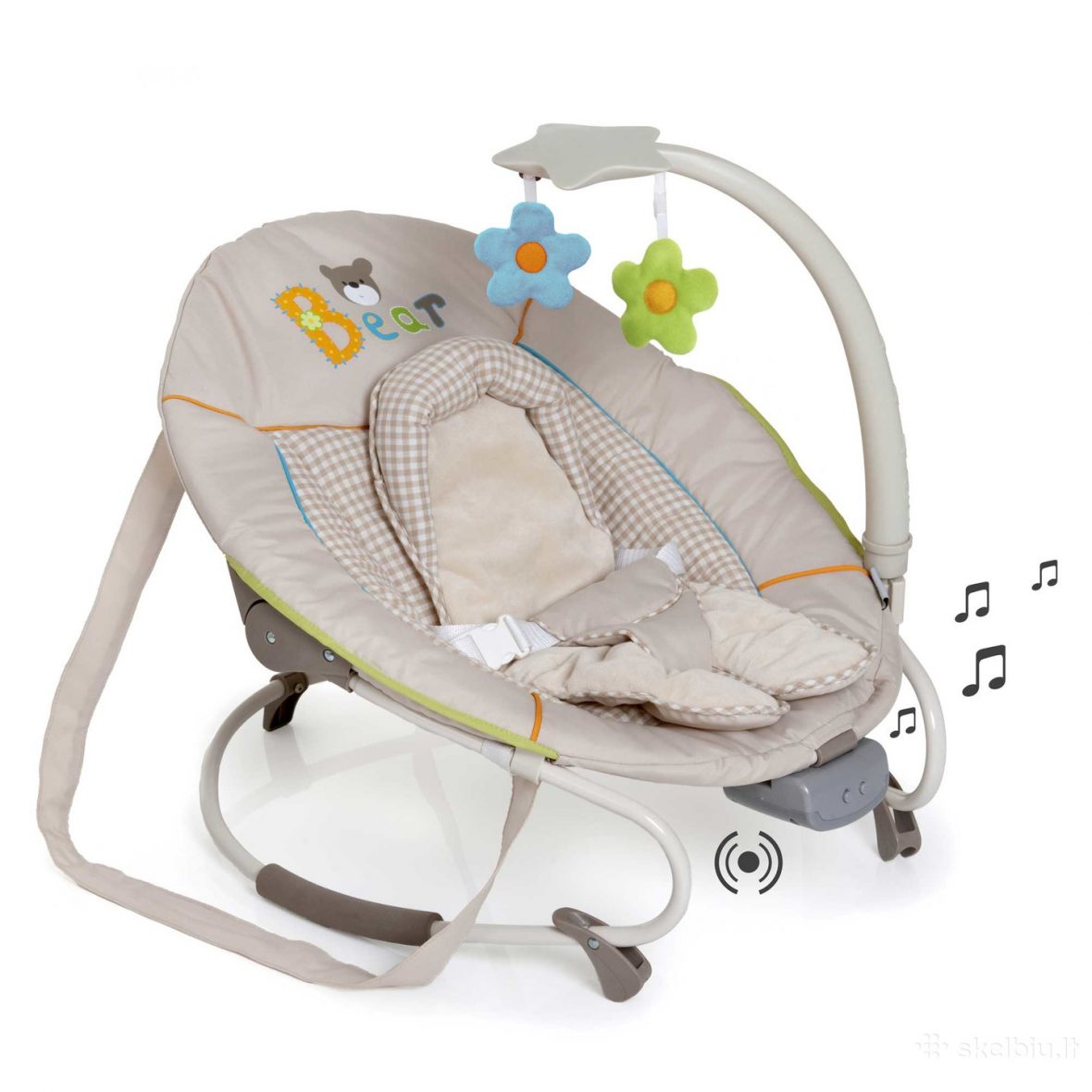 Hauck Leisure E-motion vibro gultukas