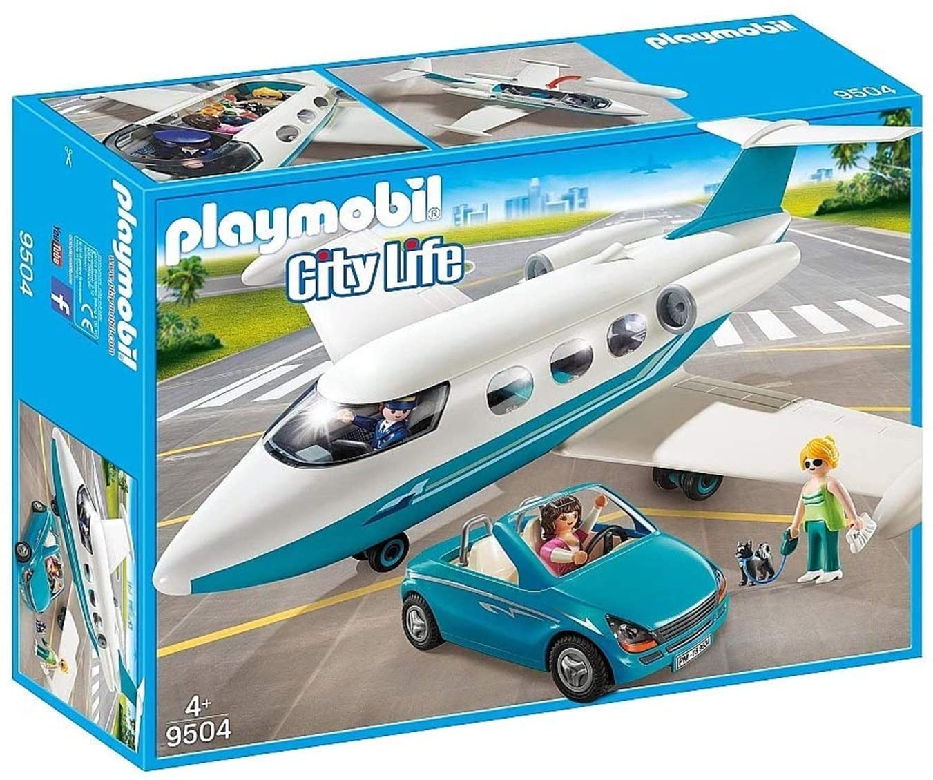 Playmobil 9504 City Life lėktuvas