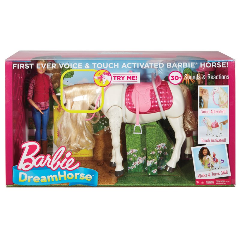 Mattel Barbė ir svajonių žirgas