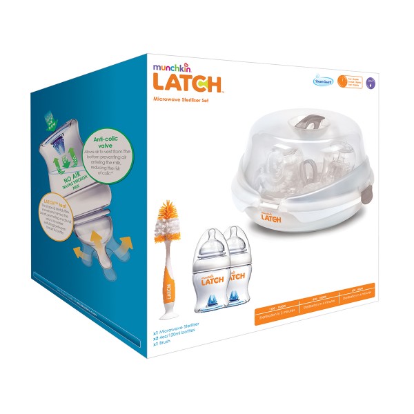 Munchkin Latch buteliukų sterilizatorius