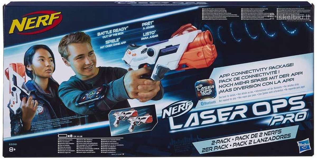 „Nerf Laser Ops Pro Alphapoint Blaster 2-pack“šautuvai