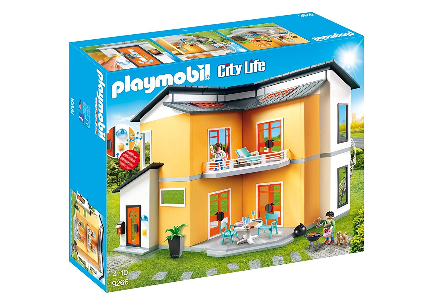 Playmobil 9266, modernus namas