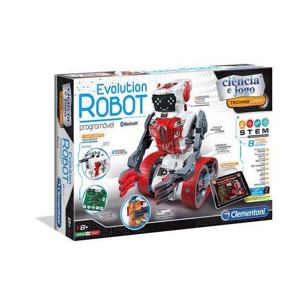 Clementoni evolution robot 61282 robotas žaislas konstruktorius