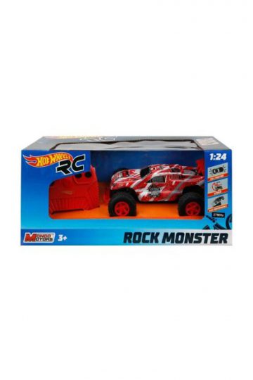 Hotwheels radijo bangomis valdoma mašina "ROCK MONSTER" - Toys Plius