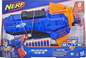 NERF šautuvas N-Strike Elite Rukkus ICS 8 - Toys Plius