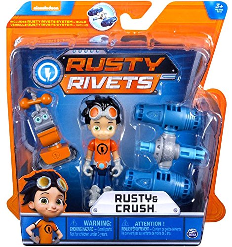 RUSTY RIVETS figūrėlių rinkinys Rusty-Crush