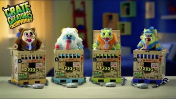 Interaktyvus žaislas Crate Creatures Surprise The Beast Sizzle, 549260 - Toys Plius