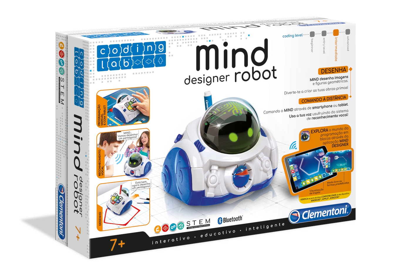 Edukacinis robotas Clementoni Robot Mind Designer