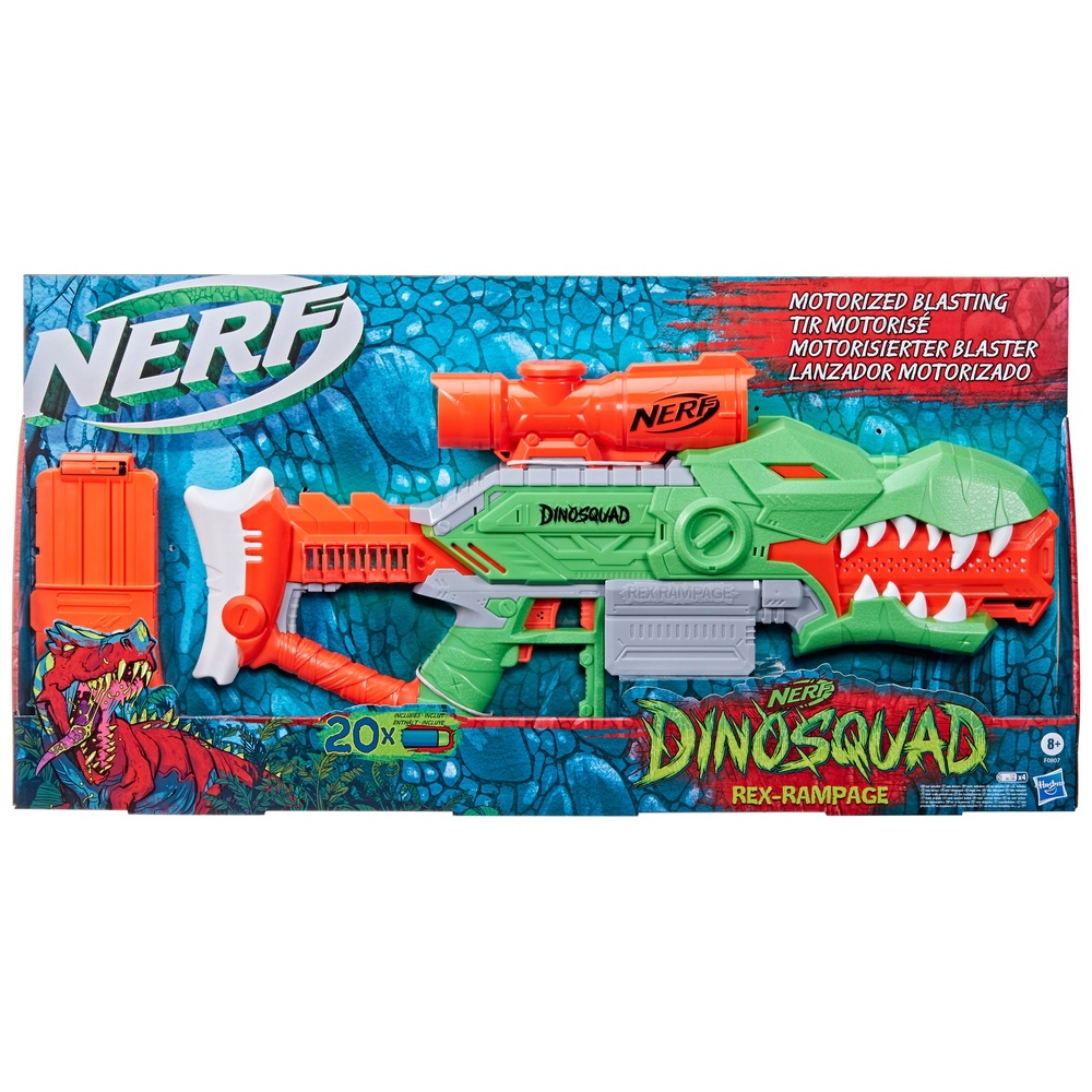 NERF DinoSquad Rex-Rampage šautuvas