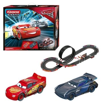 Carrera Go – Disney Cars 3 – Need To Compete lenktynių trasa - Toys Plius