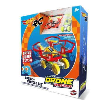 Dronas + ralio automobilis Hot Wheels - Toys Plius