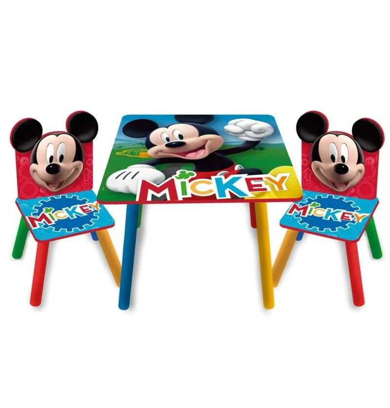 Medinis staliukas su kėdutėmis Mickey Mouse