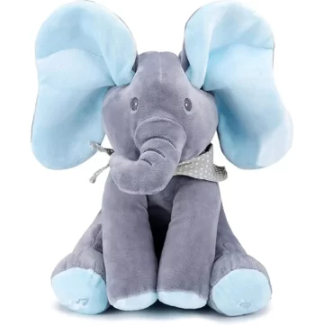 Dainuojantis dramblys, mėlynas - Toys Plius