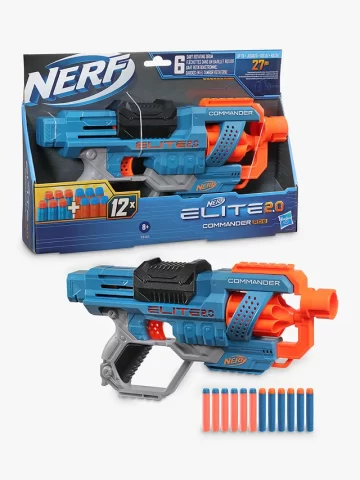 Žaislinis šautuvas Nerf Elite 2.0 Commander RC 6 - Toys Plius