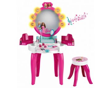 Barbės grožio staliukas mergaitėms su šviesomis ir garsais - Toys Plius
