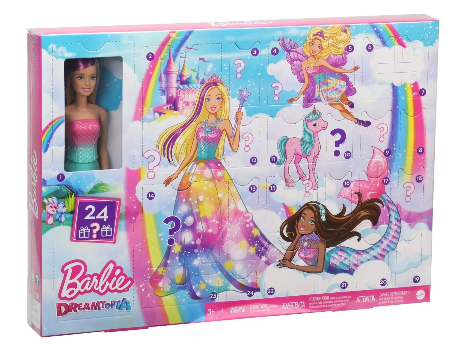 Barbie advento kalendorius Dreamtopia