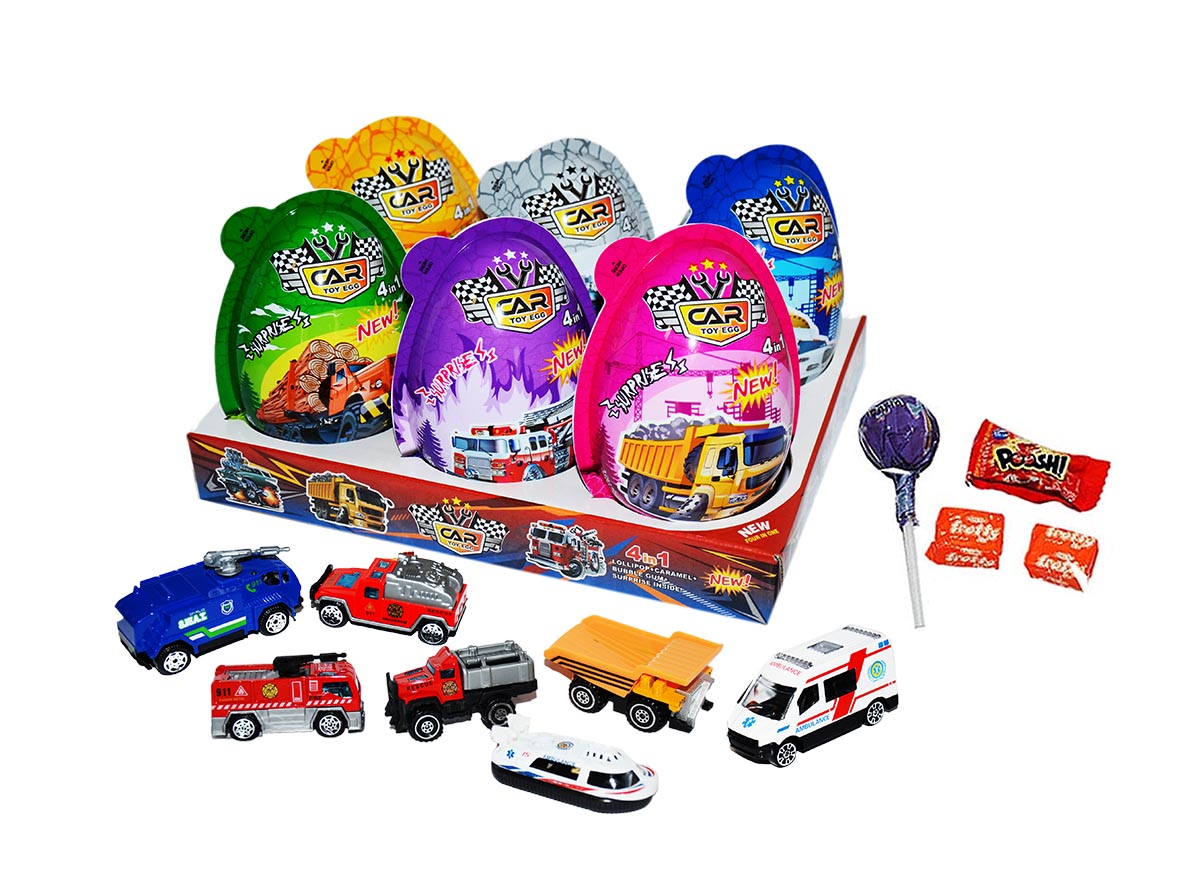 Kiaušinis -Siurprizas Cars Toy