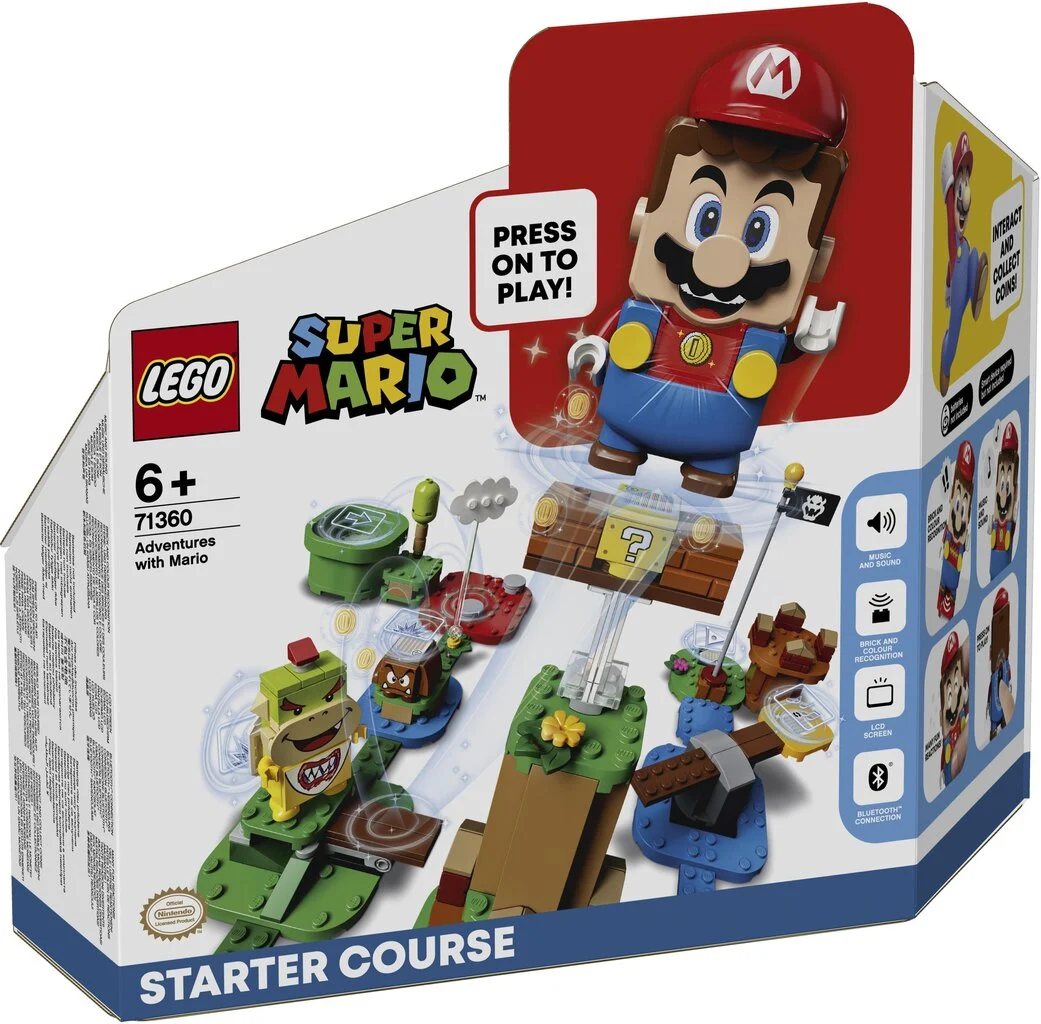 LEGO® Super Mario Nuotykių su Mario pradinis rinkinys 71360