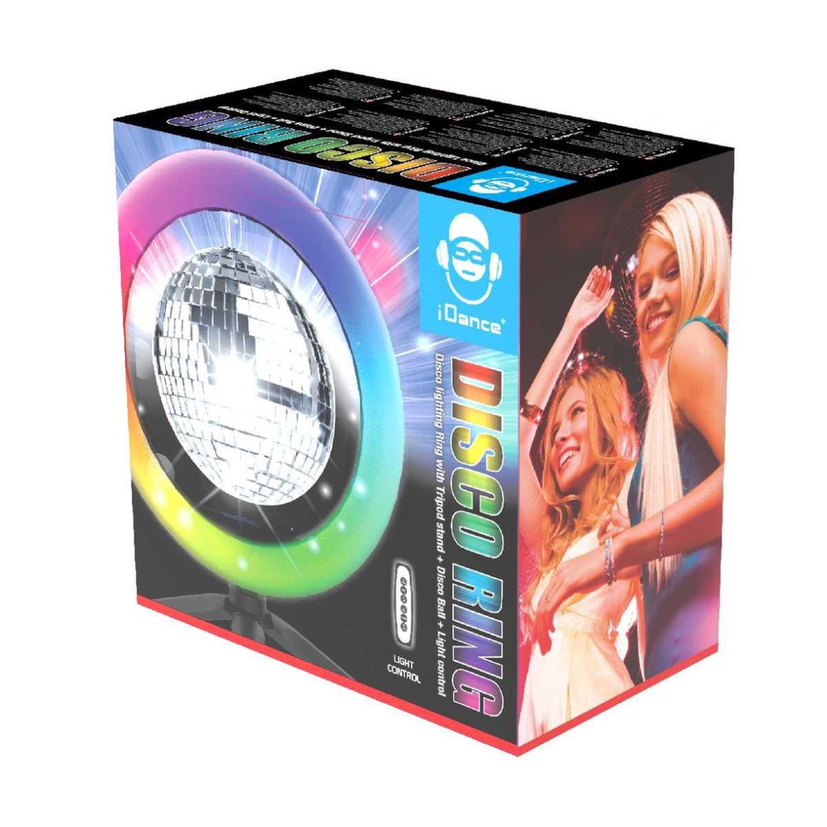 Disco Ring 10″ šviesos žiedas su šviesos diodais