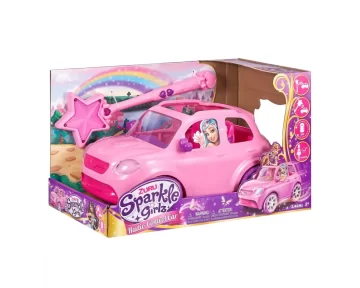 Lėlės mašina valdoma burtų lazdele „Sparkle Girlz - Toys Plius