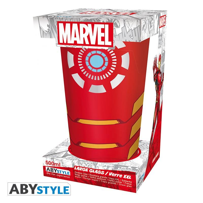 ABYstyle MARVEL stiklinė – „Iron Man“ (400ml)