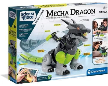 Programuojamas robotas drakonas „Mecha Dragon”, Clementoni - Toys Plius