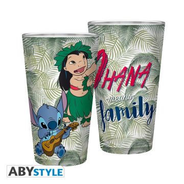 LILO I STITCH  STIKLINĖ 400ML - Toys Plius