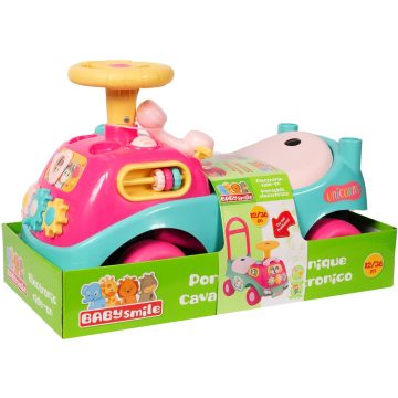 Paspiriama mašinytė Baby smile unicorn - Toys Plius