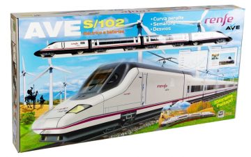 Vaikiškas, elektrinis traukinys Renfe AVE S/102 - Toys Plius