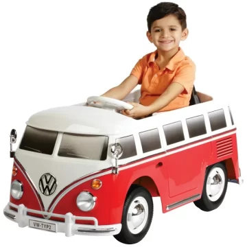 Vaikiškas elektromobilis Rollplay VW Bus 6 V - Toys Plius