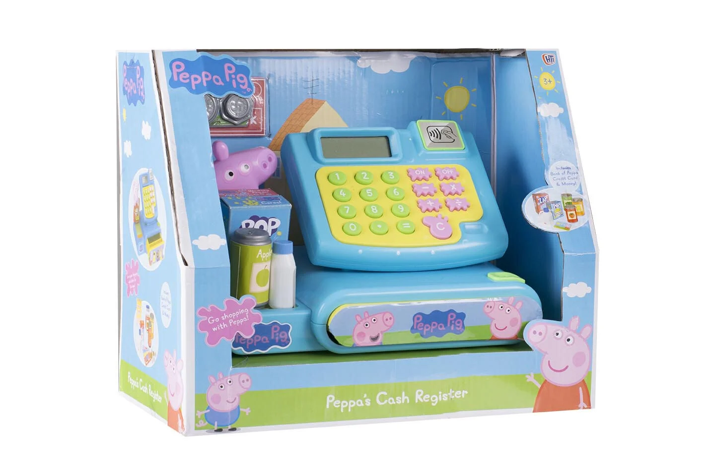 Žaislinis kasos aparatas su priedais Kiaulytė Pepa (Peppa Pig)