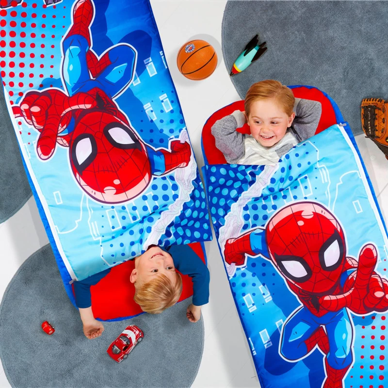 Spiderman pripučiama lova -miegmaišis 150 x 62 x 20 cm