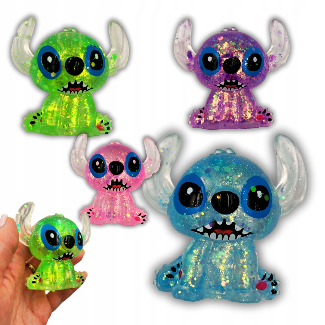 Antistresinis squishy minkomas žaislas Stitch