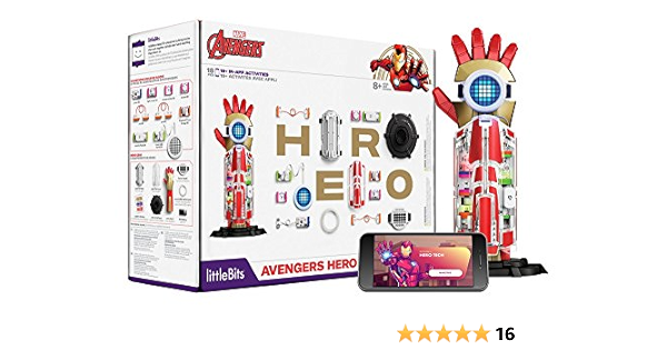 Interaktyvi surenkama Avengers Herojų ranka – konstruktorius