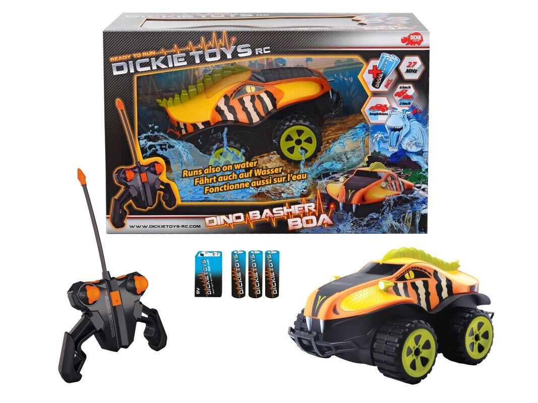 Dickie Toys – RC Dino Basher Boa, amfibija