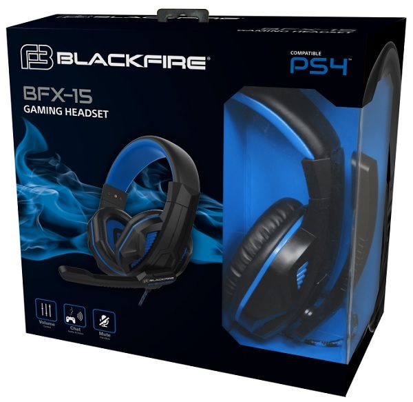 Žaidimų ausinės Blackfire BFX-15 PS4