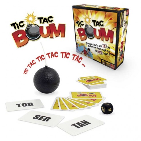 Stalo žaidimas „Tic Tac Boom“