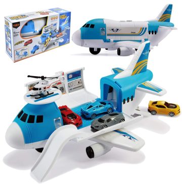 Vaikiškas lėktuvas – garažas - Toys Plius