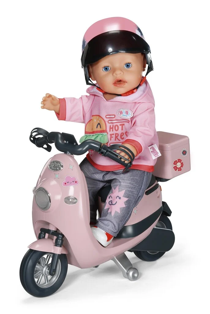 Motoroleris Zapf Creation BABY born E-Scooter, lėlių priedas
