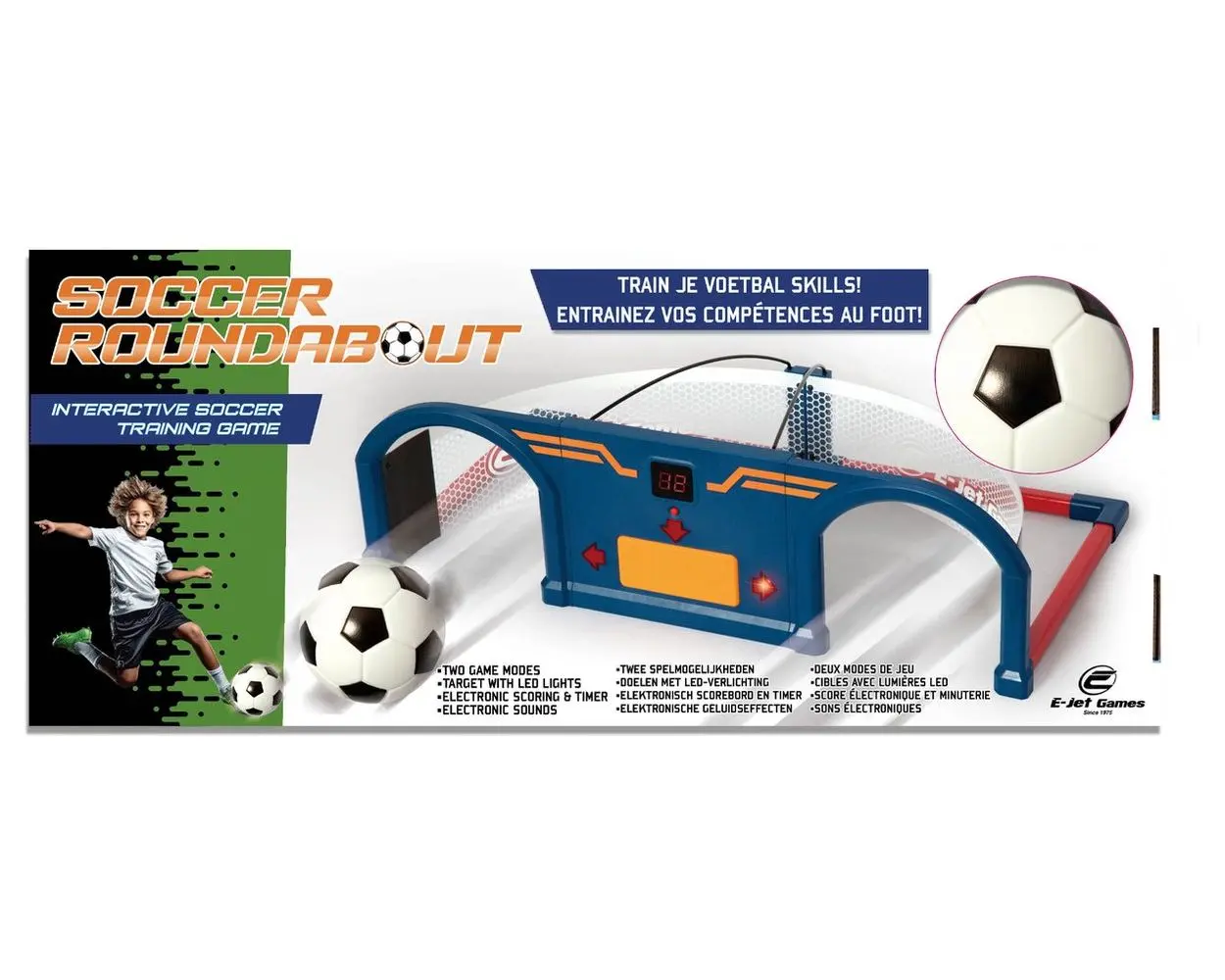 Elektroniniai futbolo vartai vaikams